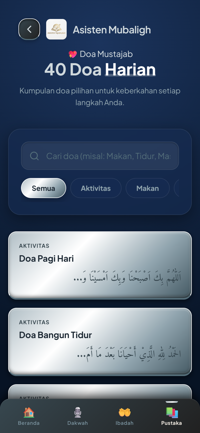 40 Doa Harian Mustajab