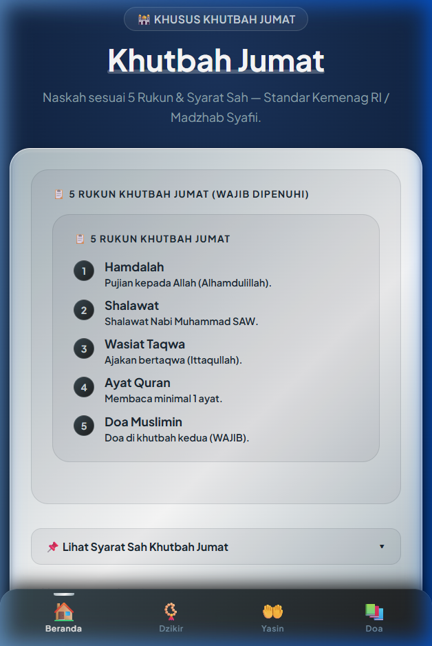 Naskah Khutbah Jumat
